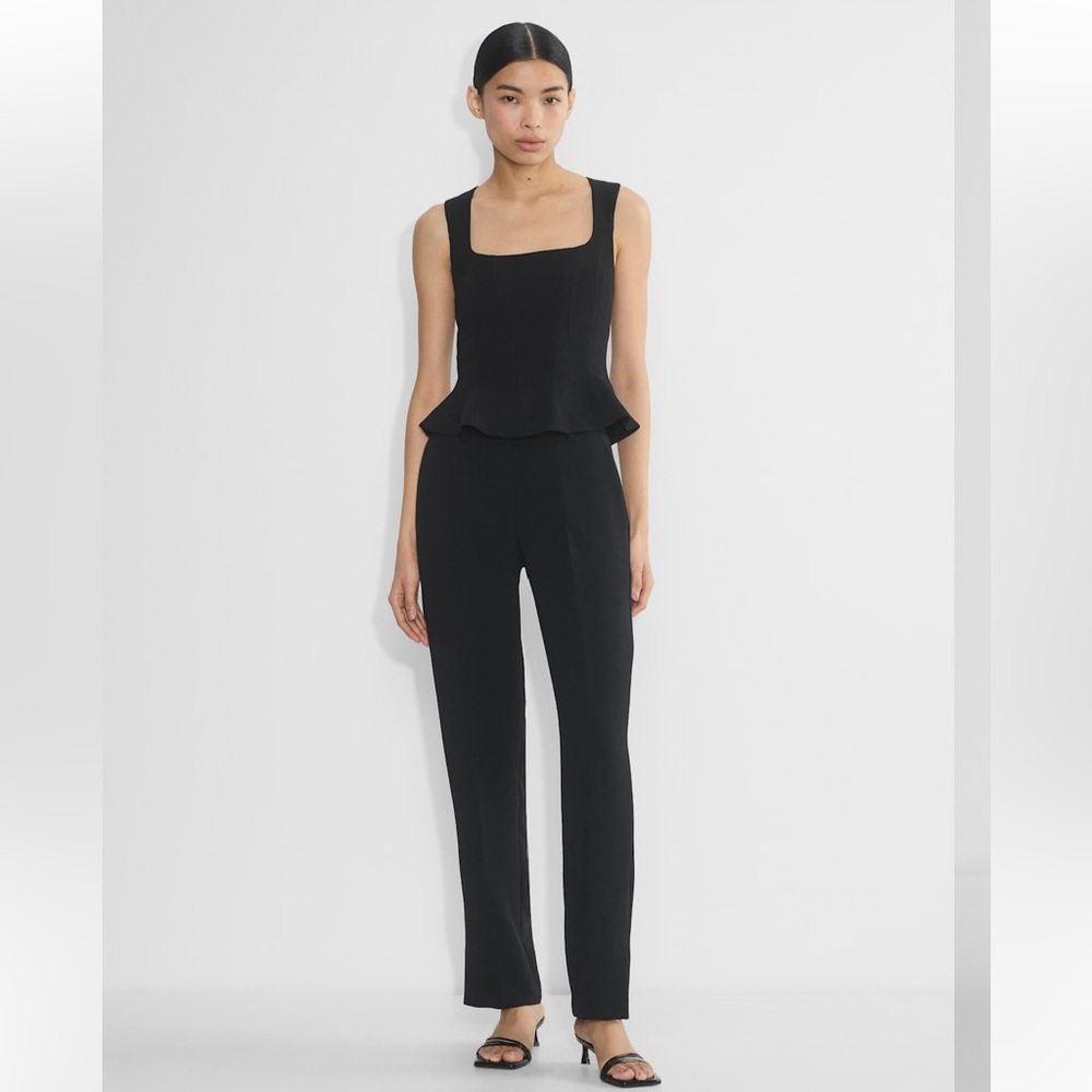 Aritzia Wilfred Black Ankle Length Trousers